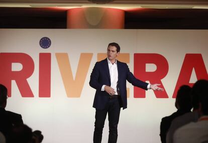 Albert Rivera presenta a los candidatos de Cs al Congreso.