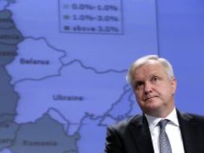 El comisario europeo de Asuntos Econ&oacute;micos, Olli Rehn.