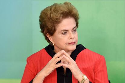 La presidenta de Brasil, Dilma Rousseff.