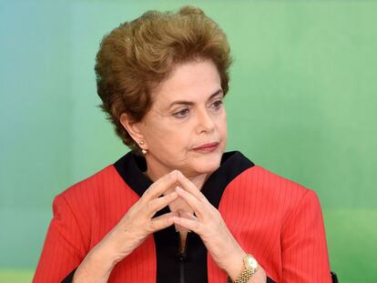La presidenta de Brasil, Dilma Rousseff.