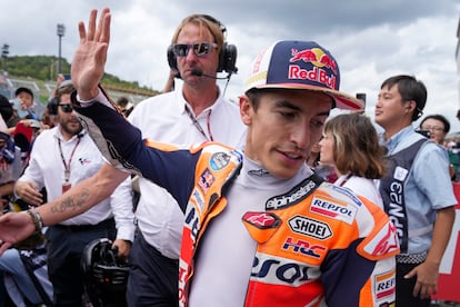 El piloto español de MotoGP, Marc Marquez.