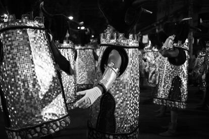 Desfile do Grupo B que se realiza no bairro Campinho, correspondente à 3ª divisão das Escolas, 2017. 