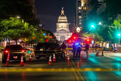 - Austin police investigate a homicide shooting that occurred at a demonstration against police violence in downtown Austin, Texas