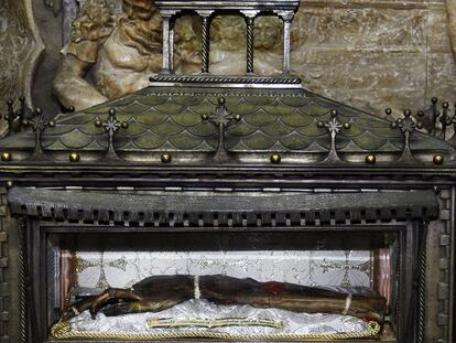 Brazo incorrupto de Sant Vicent Màrtir.