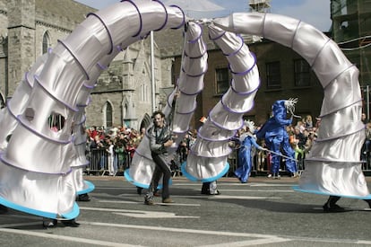 Fiesta de San Patricio, en Irlanda.