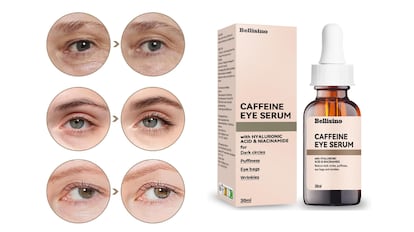 Reduces dark circles and bags.