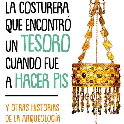 Portada de 'La costurera que encontró un tesoro cuando fue a hacer pis', de Vicente G. Olaya.