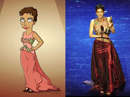 Hollywood simpsonizado