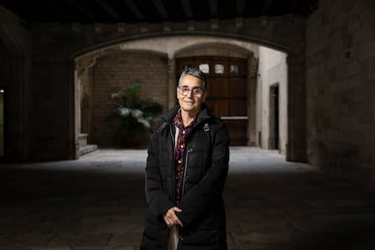 Olga Pané, fotografiada en el Palau de la Generalitat. . Massimiliano Minocri