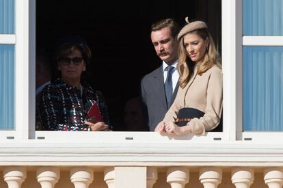 Pierre Casiraghi y su esposa Beatrice.