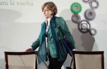 La presidenta de Sareb, Bel&eacute;n Romana.