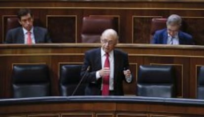 El ministro de Hacienda y Administraciones P&uacute;blicas, Crist&oacute;bal Montoro.