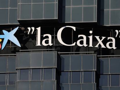 Sede operativa de La Caixa en Barcelona.