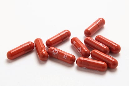 La pastilla molnupiravir contra la covid-19 desarrollada por la farmacéutica Merck