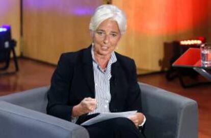 La directora gerente del Fondo Monetario Internacional (FMI), Christine Lagarde. EFE/Archivo