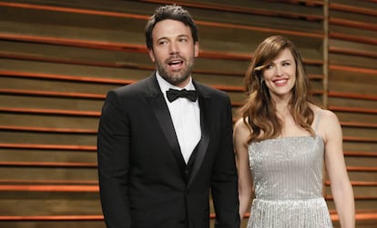 Los actores Ben Affleck y Jennifer Garner.