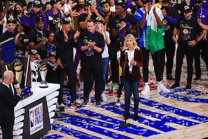 Los Angeles Lakers se han impuesto a los Miami Heat en las finales de la NBA.