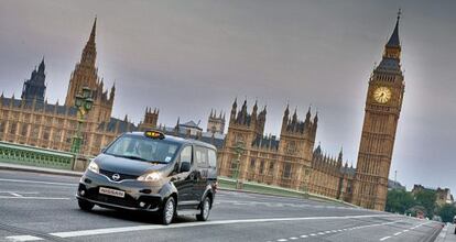 Fotograf&iacute;a de Nissan del &#039;London Taxi&#039; o &#039;black cab&#039;.