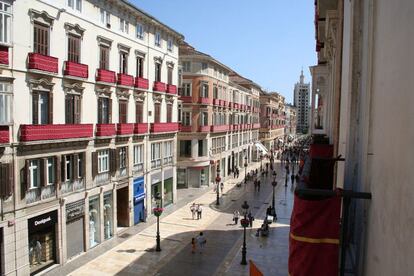 Marqués de Larios, en Málaga.