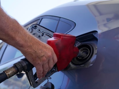 Una gasolinera de Exxon en Miami, Estados Unidos.