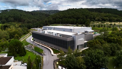 El centro para investigación en tecnología aditiva de ITP Aero en construcción en Zamudio (Bizkaia).