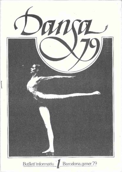 Portada del primer número de la revista 'Danza 79'.