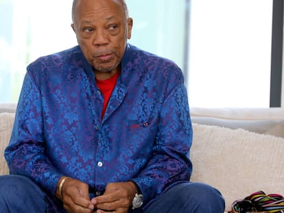 O produtor e músico Quincy Jones.