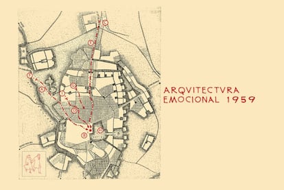 Cartel de la película 'Arquitectura emocional, 1959' dirigida por León Siminiani