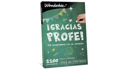 Caja de regalo de Wonderbox.