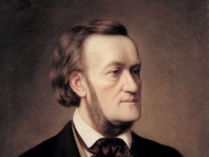 Richard Wagner, visto por Caesar Willich (1862).