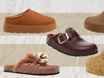 Calentitos y reinventados, los zuecos también pueden ser para el invierno