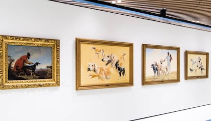 Obras expuestas en el Museo del Perro.