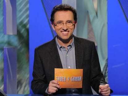 Jordi Hurtado, presentador del programa 'Saber y ganar'.