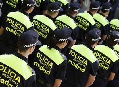 Agentes de la Policía Municipal de Madrid.