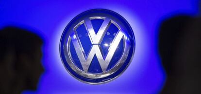 Logo de Volkswagen. 