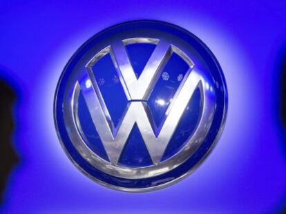 Logo de Volkswagen. 