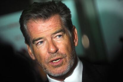 El actor Pierce Brosnan.