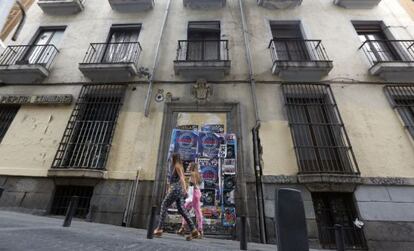 Edificio histórico municipal en estado de ruina en la calle Corredera Baja de San Pablo, 20.
