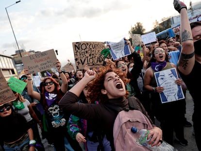 25-N: Las marchas en América contra la violencia hacia las mujeres, en imágenes