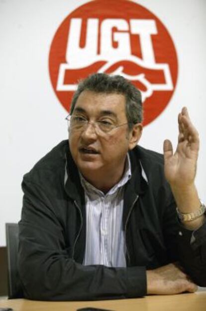 Toni Ferrer, secretario de Acci&oacute;n Sindical de UGT.