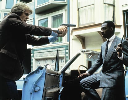 Nick Nolte y Eddie Murphy, en 'Límite: 48 horas'.