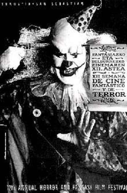 Cartel anunciador de la XII Semana de Cine Fantástico y de Terror.
