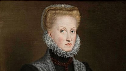 La reina Ana de Austria, por Sofonisba Anguissola.