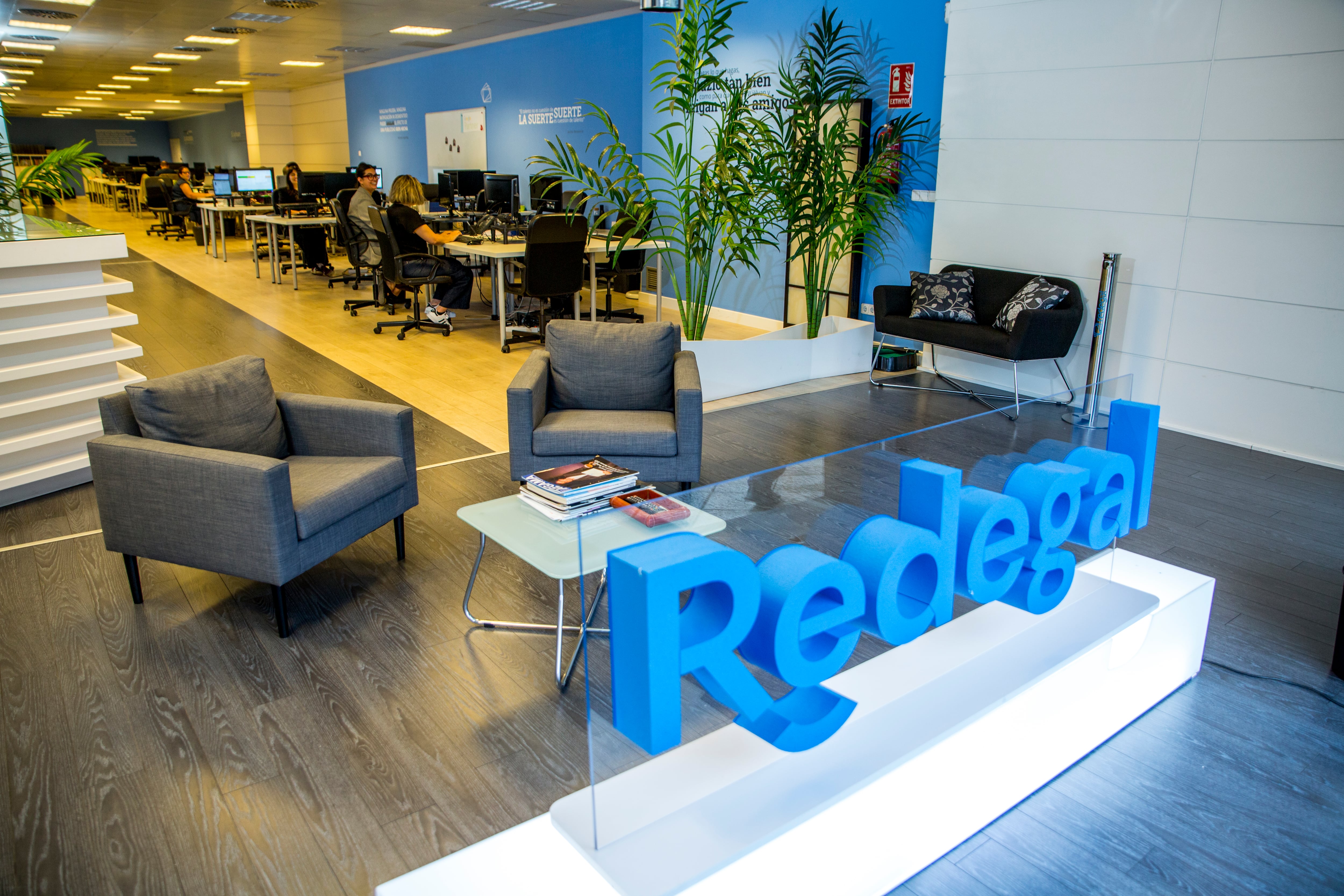 Oficinas de Redegal en Ourense, en una imagen cedida.