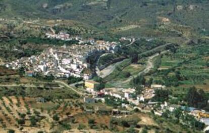 Vista panor&aacute;mica de Alb&aacute;nchez.