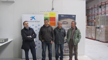 Participantes en la presentación de los itinerarios para presos de la cárcel de Zaballa.