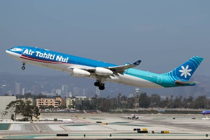 Vuelo de la compañía Air Tahiti Nui.