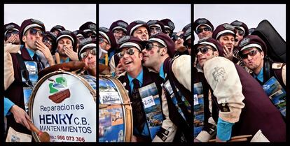 &#039;Los Guiaditanos, comparsa de Nono Gal&aacute;n. Carnaval de C&aacute;diz.