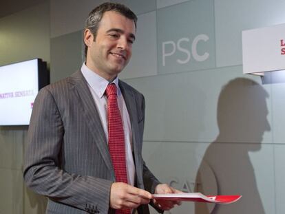 El número dos de la lista del PSC por Barcelona, Maurici Lucena.