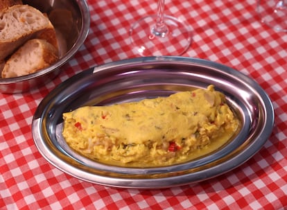 Tortilla de bacalao de Rapaz.